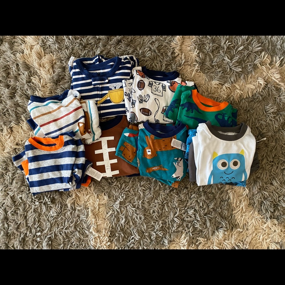 18 month boy pajamas